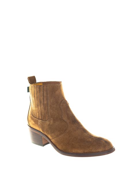 Tronchetto oil cuoio DAKOTA BOOTS | DKT73OIL-CAPPUCCINO